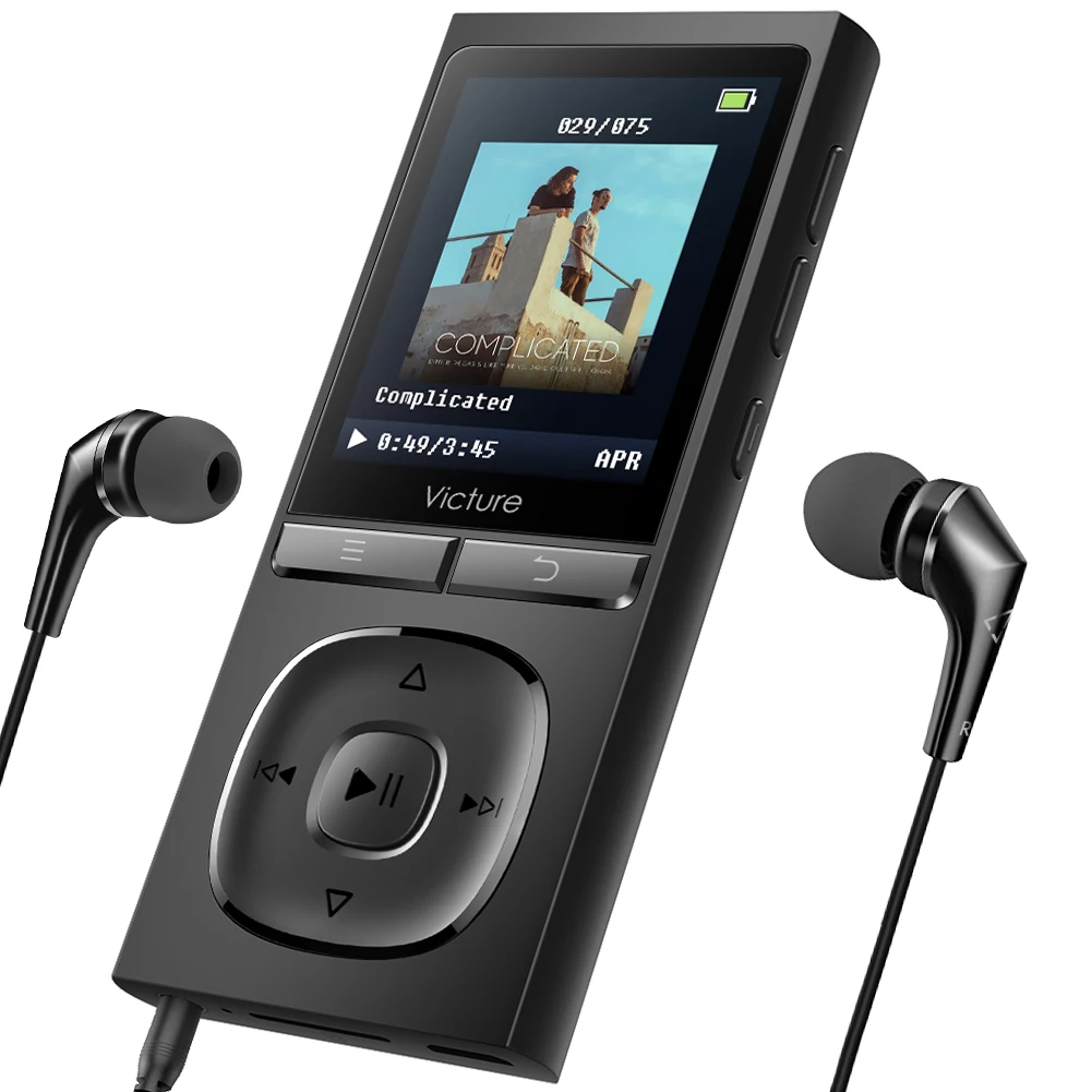 Victure MP3 Player 8GB Portable Mini Music Player, FM Radio, Voice Recorder, HiFi Audio Screen, Support Up to 128GB
Victure MP3 Player 8GB Portable Mini Music Player, FM Radio, Voice Recorder, HiFi Audio Screen, Support Up to 128GB