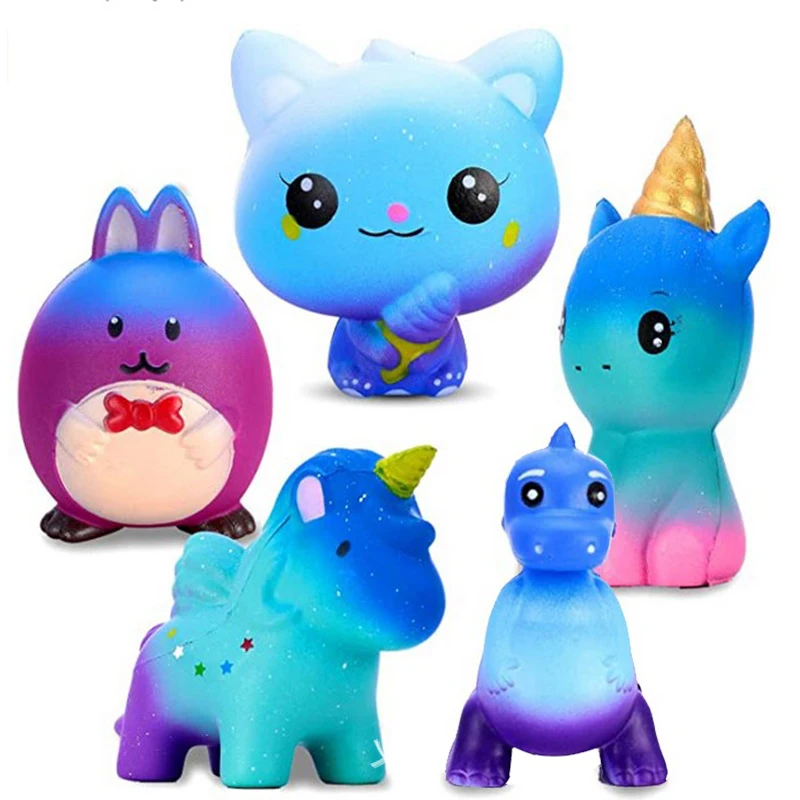 

Jumbo Squishy Kawaii Unicorn Horse Cake Deer Animal Panda Squishies Slow Rising Stress Relief Squeeze fidget Toys for Kids