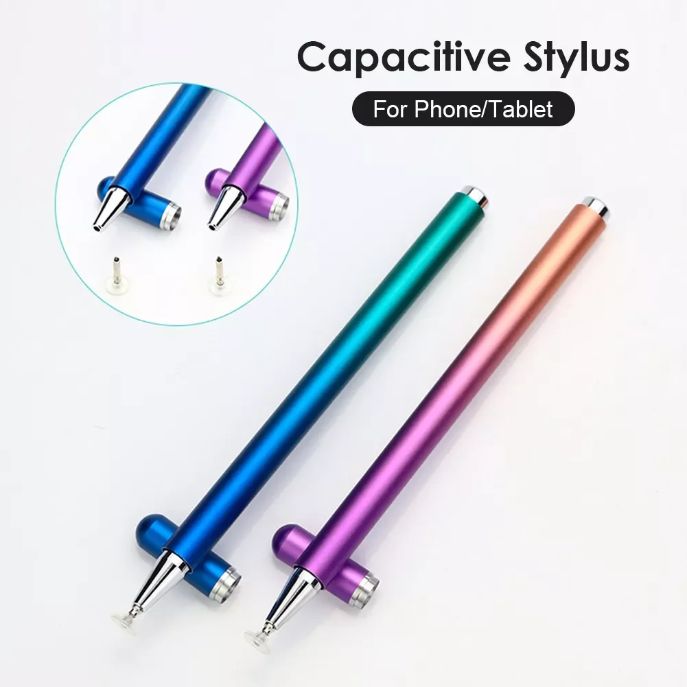Gradient Color Touch Screen Stylus Built-in Replaceable Suction Cup Pen Tip Transparent Disc Capacitive Stylus Stylus For Ios
Gradient Color Touch Screen Stylus Built-in Replaceable Suction Cup Pen Tip Transparent Disc Capacitive Stylus Stylus For Ios
