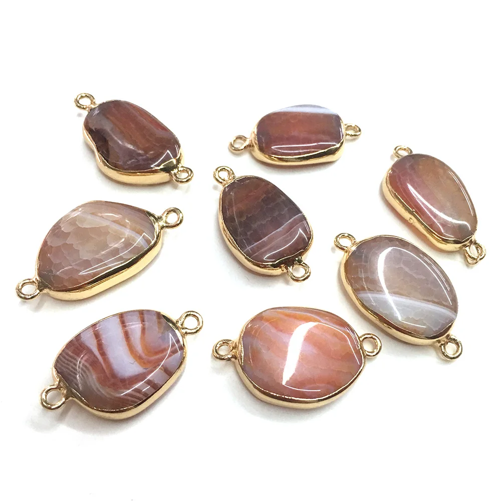 yachu 1PC Red Agate Natural Stone Connector Pendant Crafts For Jewelry MakingDIY Necklace Earring Accessories Charm Gift 18x25mm
yachu 1PC Red Agate Natural Stone Connector Pendant Crafts For Jewelry MakingDIY Necklace Earring Accessories Charm Gift 18x25mm