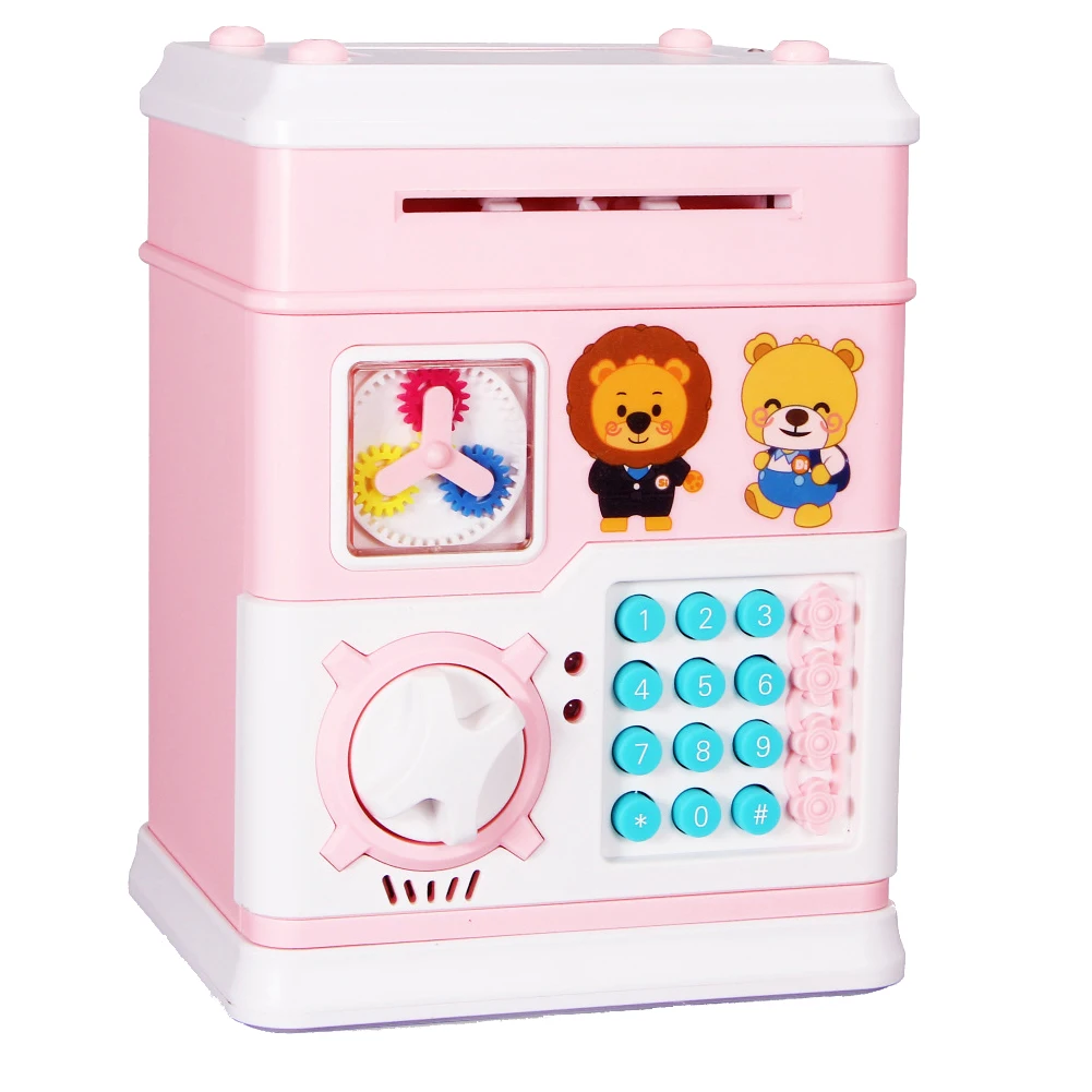 Security Money Kids Piggy Bank Smart Cartoon Children Payment Musical Cash Electronic Savings Box Birthday Gift With Password
Security Money Kids Piggy Bank Smart Cartoon Children Payment Musical Cash Electronic Savings Box Birthday Gift With Password