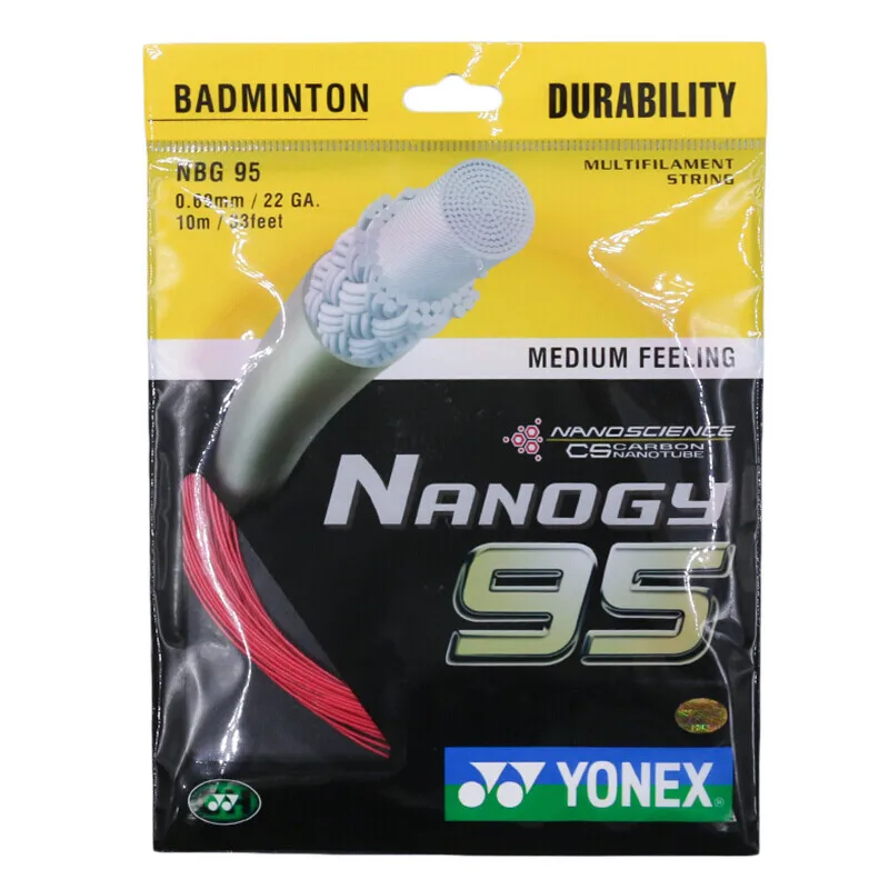 YONEX Badminton string Japanese Original NBG-95 Badminton Thread Durable and Durable Control Type
YONEX Badminton string Japanese Original NBG-95 Badminton Thread Durable and Durable Control Type