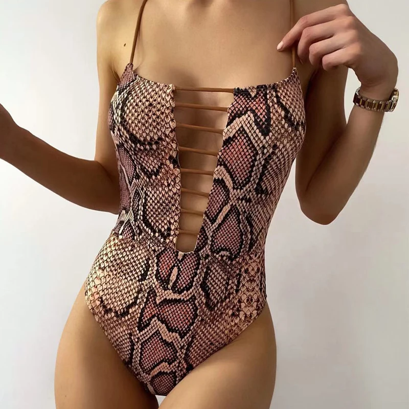Купальники из змеиной кожи, монокини с животным принтом, Цельный купальник, купальный костюм с вырезами, купальный костюм для женщин, трикин...
Купальники из змеиной кожи, монокини с животным принтом, Цельный купальник, купальный костюм с вырезами, купальный костюм для женщин, трикин...