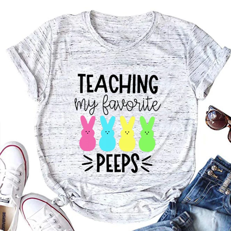 Teaching My Favorite Shirt Teacher Women Clothes Easter Teacher Graphic Tees Women Easter Shirt Easter Day Tops Plus Fashion L
Teaching My Favorite Shirt Teacher Women Clothes Easter Teacher Graphic Tees Women Easter Shirt Easter Day Tops Plus Fashion L
