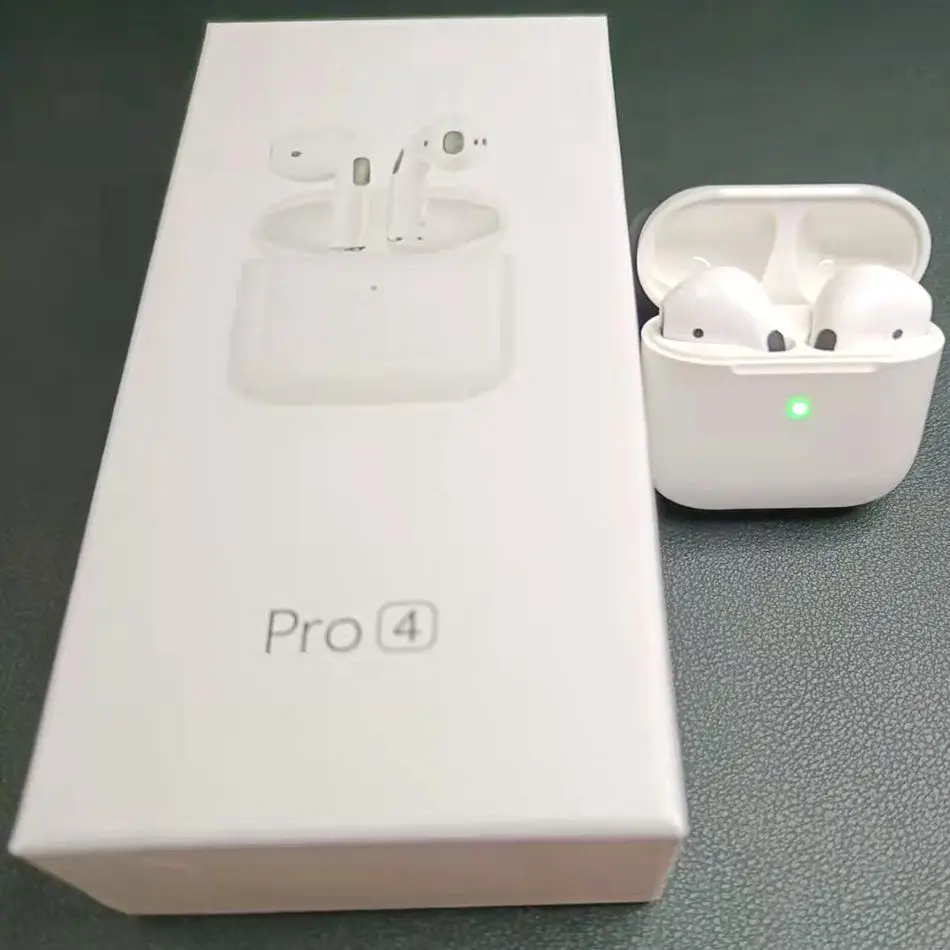 Bluetooth Earphones Pro 4 TWS Hi-Fi Wireless Headphones In-Ear Stereo Earbuds Hands-Free Fone Headset For Phones Earpuddings
Bluetooth Earphones Pro 4 TWS Hi-Fi Wireless Headphones In-Ear Stereo Earbuds Hands-Free Fone Headset For Phones Earpuddings