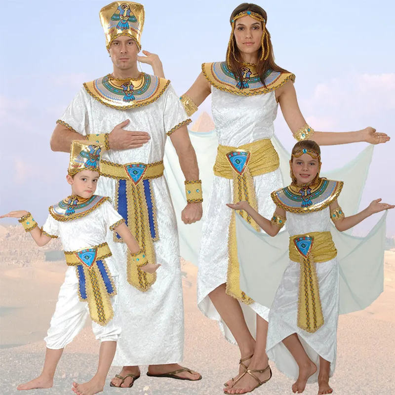 Adult Kids Egypt Nile Pharaoh Cleopatra Costume For Women Men Boys Girls Family Halloween New Year Party Fancy Dress
Adult Kids Egypt Nile Pharaoh Cleopatra Costume For Women Men Boys Girls Family Halloween New Year Party Fancy Dress