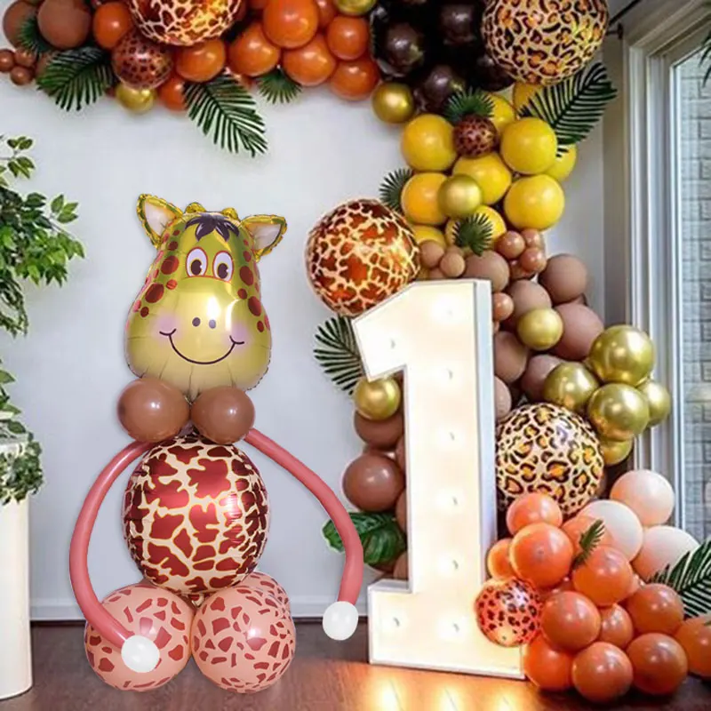 Jungle Animal Birthday Air Balloon Safari Wild One Kids Birthday Party Decorations Baby Shower Monkey Lion Tiger Helium Globos
Jungle Animal Birthday Air Balloon Safari Wild One Kids Birthday Party Decorations Baby Shower Monkey Lion Tiger Helium Globos