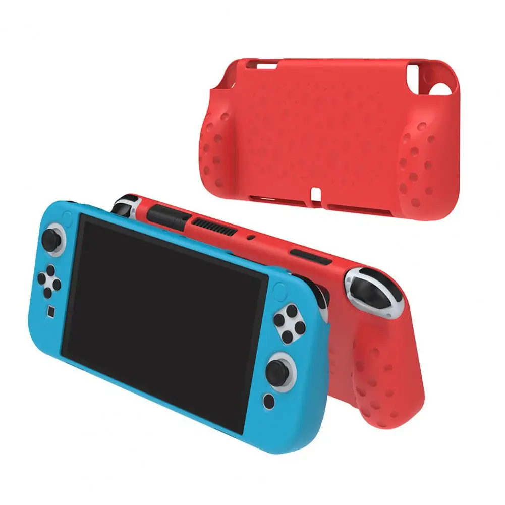 TNS-1135 Protective Skin Anti-scratch Anti-impact Soft Game Controller Integrated Protective Case for Nintendo Switch OLED
TNS-1135 Protective Skin Anti-scratch Anti-impact Soft Game Controller Integrated Protective Case for Nintendo Switch OLED