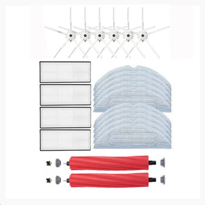 Replacement Main Brush Side Brush Hepa Filter Mop Cloth For Xiaomi Roborock S7 T7S T7plus Vacuum Cleaner Spare Parts
Replacement Main Brush Side Brush Hepa Filter Mop Cloth For Xiaomi Roborock S7 T7S T7plus Vacuum Cleaner Spare Parts