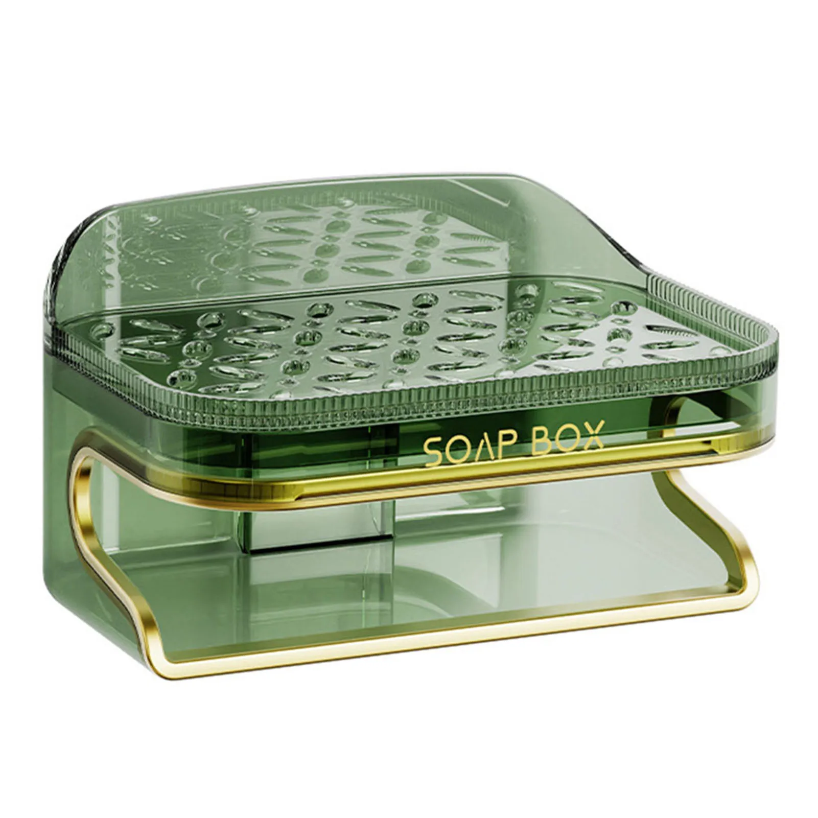 Punch-Free Draining Soaps Box With Two Layers Fashion Household Soaps Holder Shower Storage Cover Case
Punch-Free Draining Soaps Box With Two Layers Fashion Household Soaps Holder Shower Storage Cover Case