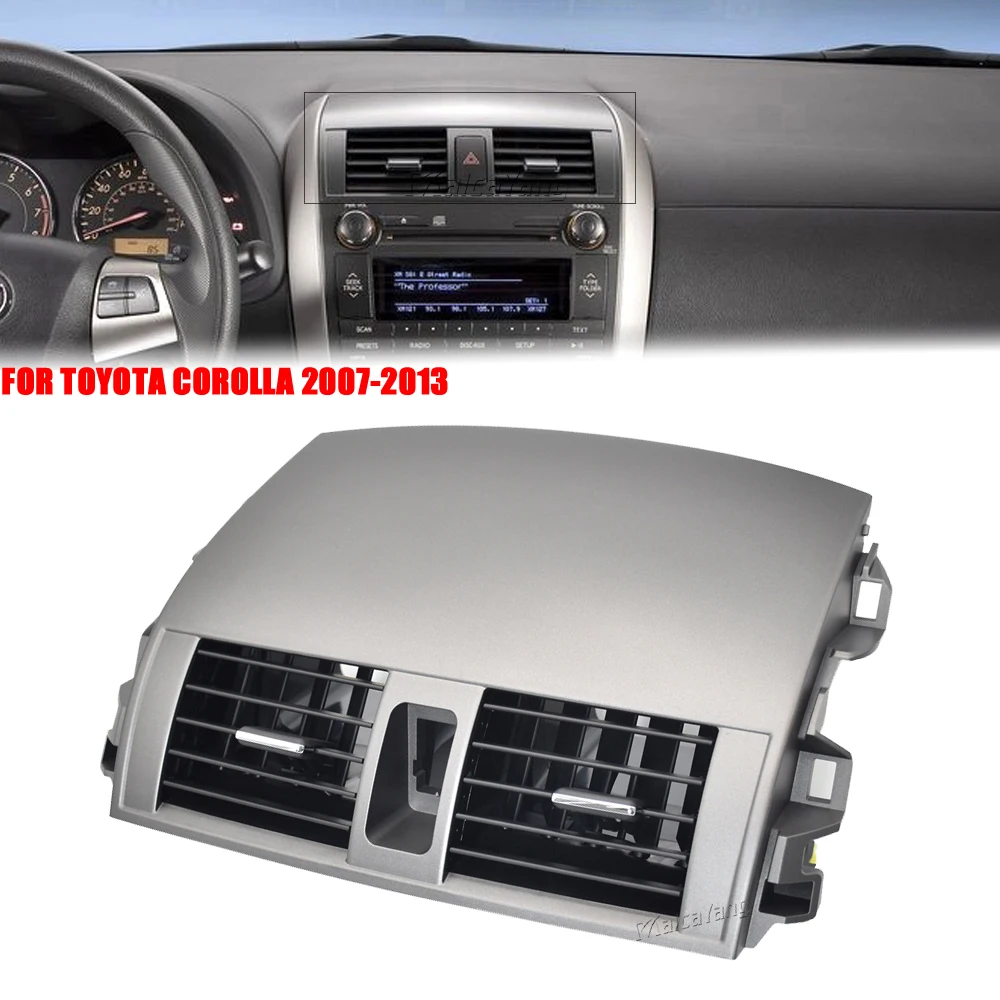 Center A/C Air Conditioning Vents Insert Outlet Panel Grille Cover For Toyota Corolla 2008 2009-2013 55670-12370 55670-12371
Center A/C Air Conditioning Vents Insert Outlet Panel Grille Cover For Toyota Corolla 2008 2009-2013 55670-12370 55670-12371