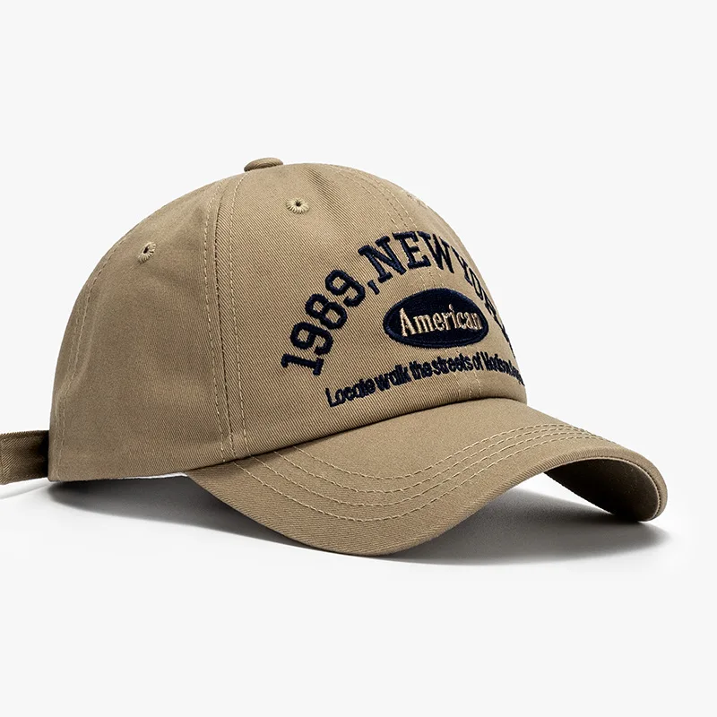 Vintage American 1989 New York Letter Embroidered Men's Baseball Cap Streetwear Hip Hop Female Hat Summer Sports Climbing Dad
Vintage American 1989 New York Letter Embroidered Men's Baseball Cap Streetwear Hip Hop Female Hat Summer Sports Climbing Dad