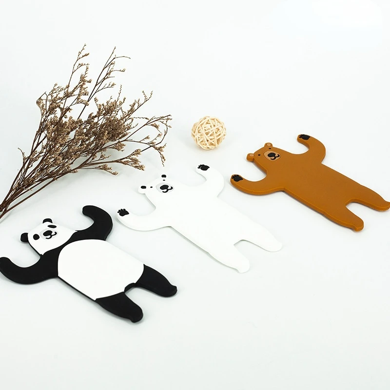 Animal Bear Hook Cartoon Cute Fun Panda Hook Bathroom Kitchen Multifunctional Non-perforated Seamless Hook
Animal Bear Hook Cartoon Cute Fun Panda Hook Bathroom Kitchen Multifunctional Non-perforated Seamless Hook
