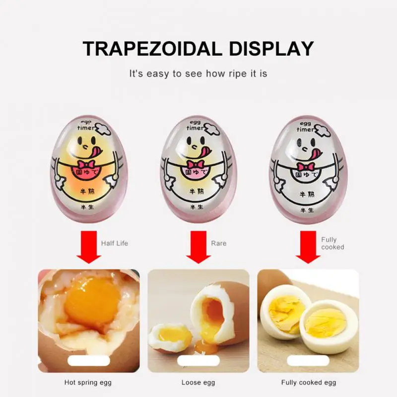 Egg Timer Resin Boiled Egg Cooker Color Changing Cooking Temperature Observer Kitchen Tool Eco-Friendly Resin Red Eggs Timer
Egg Timer Resin Boiled Egg Cooker Color Changing Cooking Temperature Observer Kitchen Tool Eco-Friendly Resin Red Eggs Timer