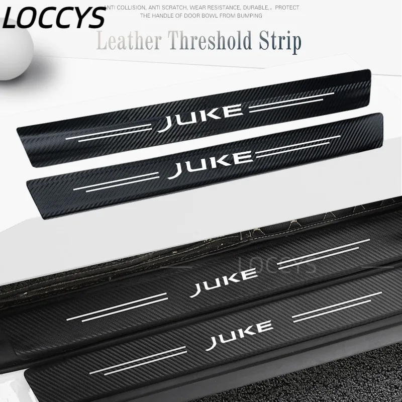 4Pcs For Nissan Juke F15 F16 Carbon Fiber Car Door Sill Welcome Pedal Decoration Protect Leather Stickers Auto Accessories
4Pcs For Nissan Juke F15 F16 Carbon Fiber Car Door Sill Welcome Pedal Decoration Protect Leather Stickers Auto Accessories