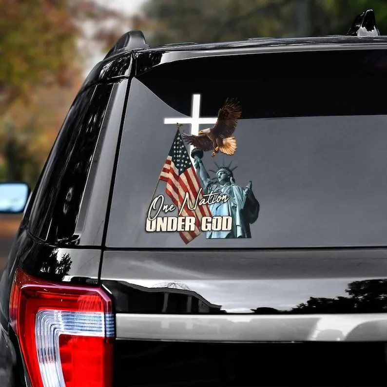 One Nation Under God Decal Party & Gifting, Stickers, Nurse Day Sticker, Bumper Sticker, Vinyl Sticker,Laptop Sticker,Car Decal,
One Nation Under God Decal Party & Gifting, Stickers, Nurse Day Sticker, Bumper Sticker, Vinyl Sticker,Laptop Sticker,Car Decal,