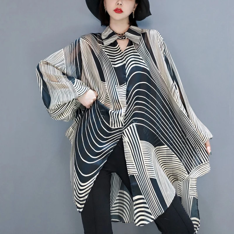 Женская блузка с цветочным принтом, блузка с рукавами-фонариками, весна 2022
Женская блузка с цветочным принтом, блузка с рукавами-фонариками, весна 2022