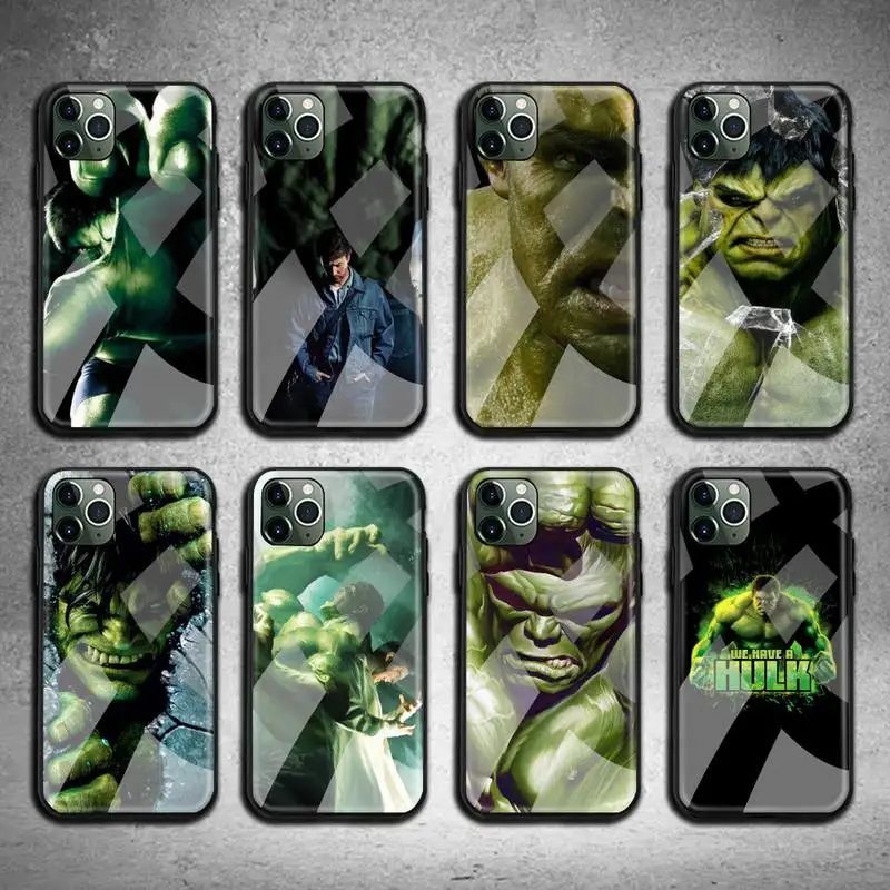 Bandai Marvel Superhero Hulk Phone Case Tempered Glass For iPhone 13 12 11 Pro Mini XR XS MAX 8 X 7 6S 6 Plus SE 2020 cover
Bandai Marvel Superhero Hulk Phone Case Tempered Glass For iPhone 13 12 11 Pro Mini XR XS MAX 8 X 7 6S 6 Plus SE 2020 cover