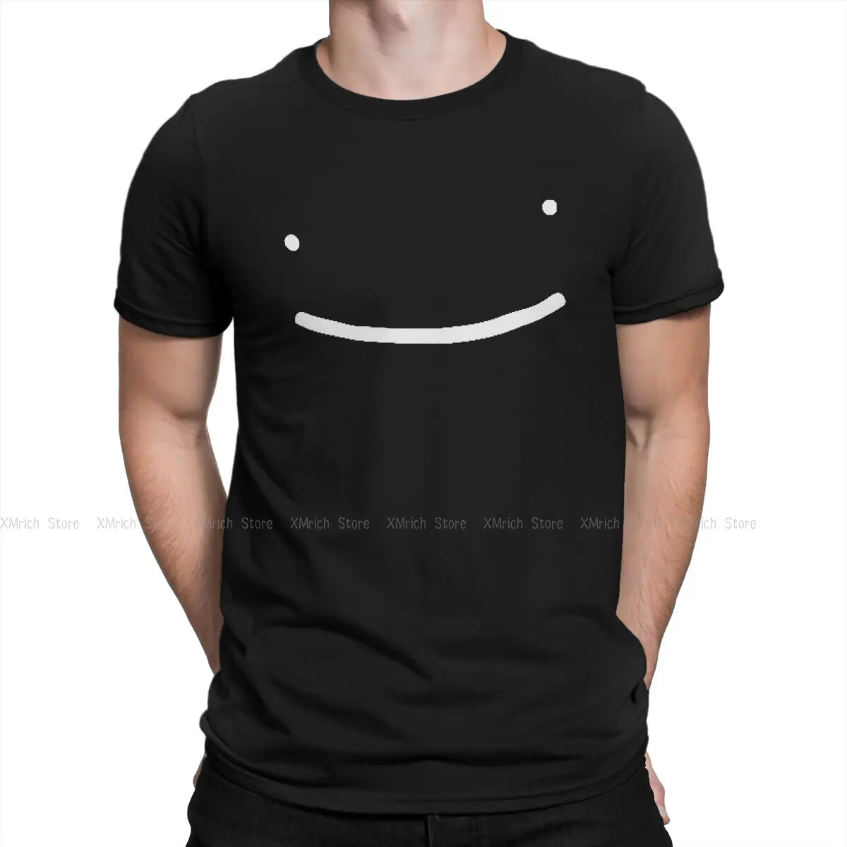 Smile Man's TShirt Dream SMP Game Crewneck Short Sleeve 100% Cotton T Shirt Funny Top Quality Birthday Gifts
Smile Man's TShirt Dream SMP Game Crewneck Short Sleeve 100% Cotton T Shirt Funny Top Quality Birthday Gifts