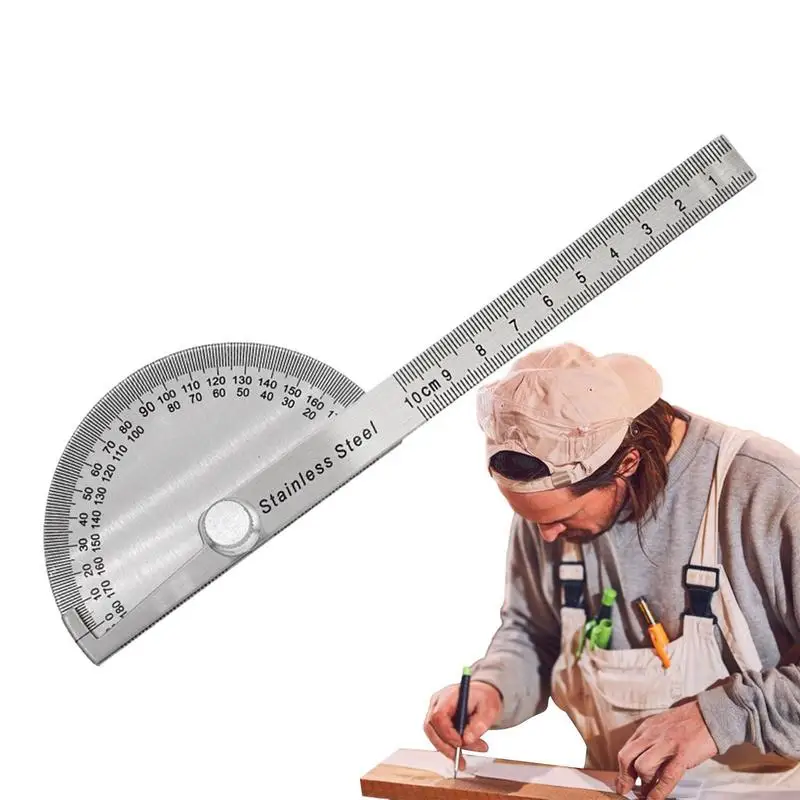 Строительные транспортиры из нержавеющей стали, угломер, Измеритель угла, инструмент для измерения угла для строительства
Строительные транспортиры из нержавеющей стали, угломер, Измеритель угла, инструмент для измерения угла для строительства