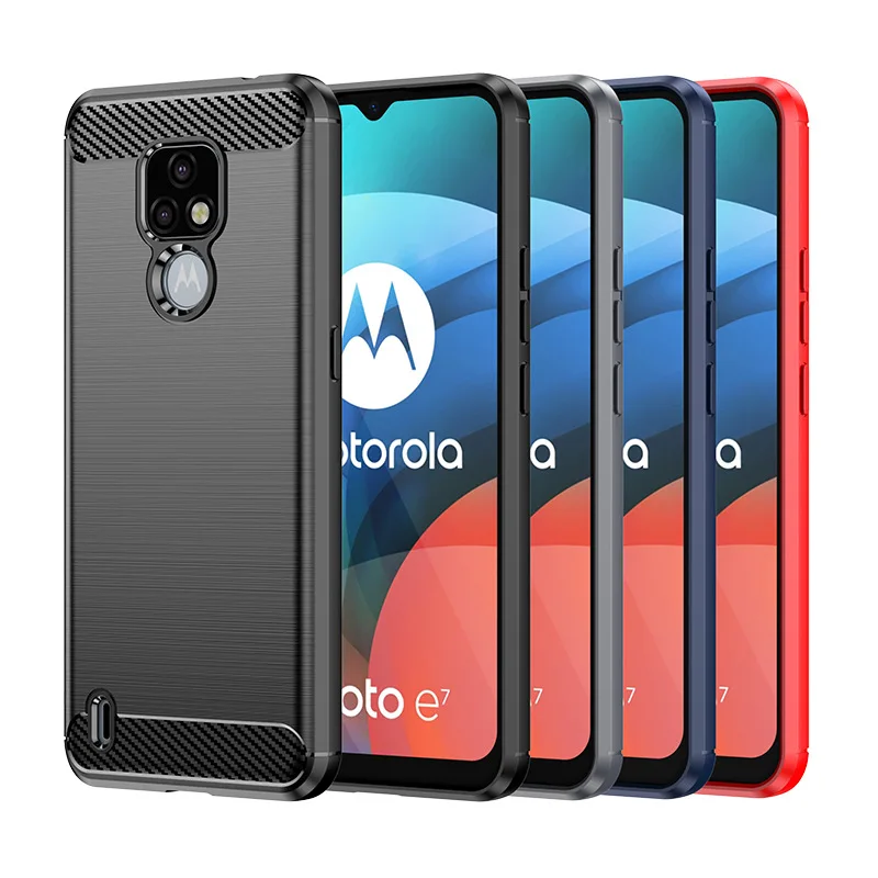 Motorola Moto E7 Case,Brushed TPU Shockproof Flexible Rubber Protective Cell Phone Cover for Moto E7i Power / E7 Plus / E7 Power
Motorola Moto E7 Case,Brushed TPU Shockproof Flexible Rubber Protective Cell Phone Cover for Moto E7i Power / E7 Plus / E7 Power
