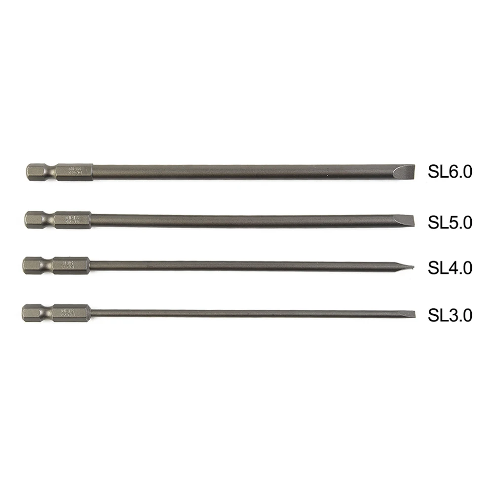 4Pcs 1/4 Hex Shank Slotted Screwdriver Bits Magnetic Flat Head Alloy Steel Screw Bits 3mm-6mm Hand Repair Tools
4Pcs 1/4 Hex Shank Slotted Screwdriver Bits Magnetic Flat Head Alloy Steel Screw Bits 3mm-6mm Hand Repair Tools