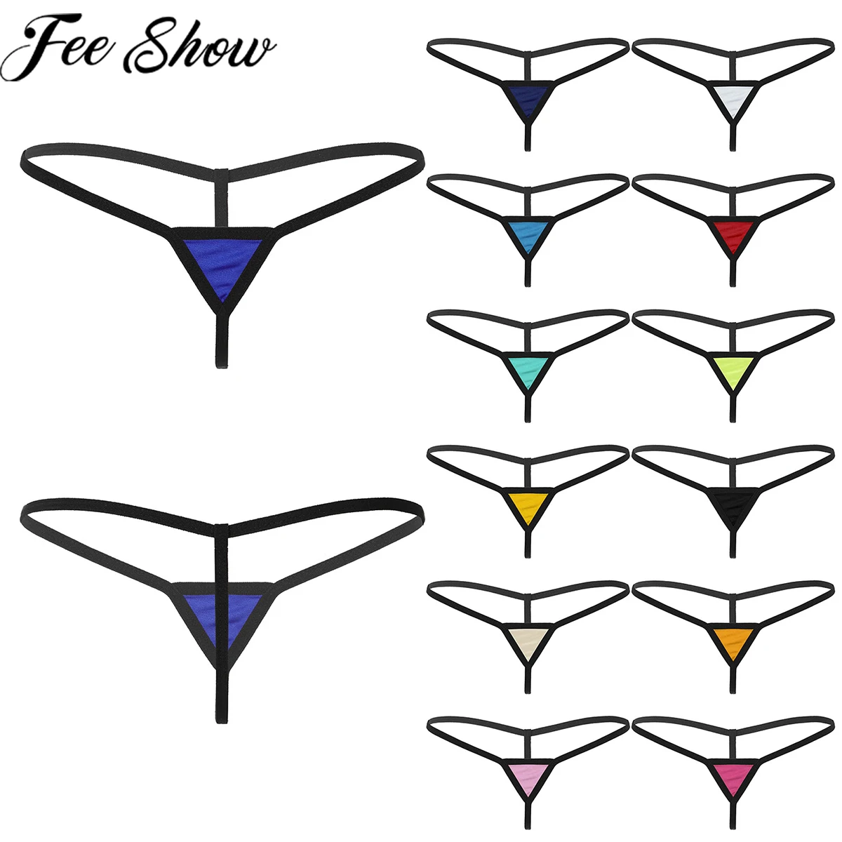 Womens Low Waist Micro Thong Sexy G-string Elastic Waistband T-back Underwear Bikini Bottom Swimsuit Beachwear Honeymoon Gift
Womens Low Waist Micro Thong Sexy G-string Elastic Waistband T-back Underwear Bikini Bottom Swimsuit Beachwear Honeymoon Gift