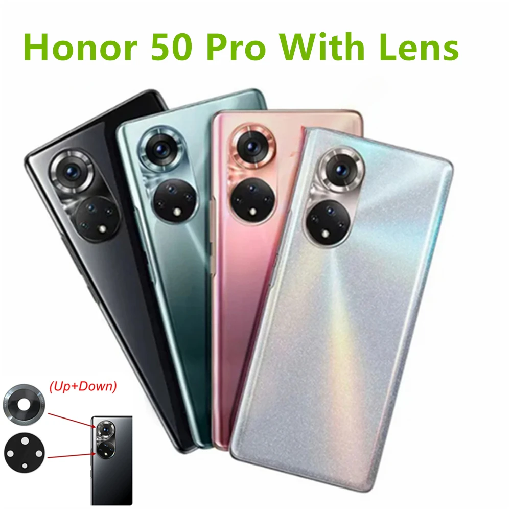 Новинка, Крышка батарейного отсека для Huawei Honor 50 Pro, стеклянная задняя крышка корпуса, сменная задняя крышка Honor 50, задняя крышка с наклейкой, объектив камеры
Новинка, Крышка батарейного отсека для Huawei Honor 50 Pro, стеклянная задняя крышка корпуса, сменная задняя крышка Honor 50, задняя крышка с наклейкой, объектив камеры