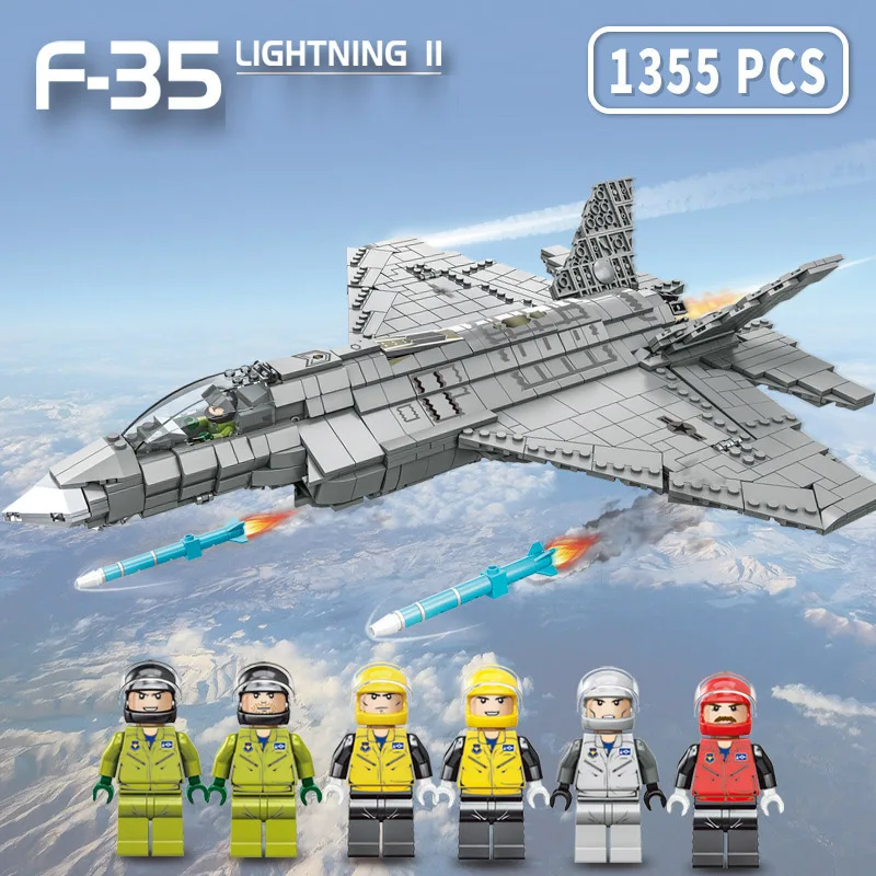 Авиационная военная модель F-35 Lightning II коллекция боевиков боевых ударов украшения строительные блоки рождественские игрушки на день рождения
Авиационная военная модель F-35 Lightning II коллекция боевиков боевых ударов украшения строительные блоки рождественские игрушки на день рождения