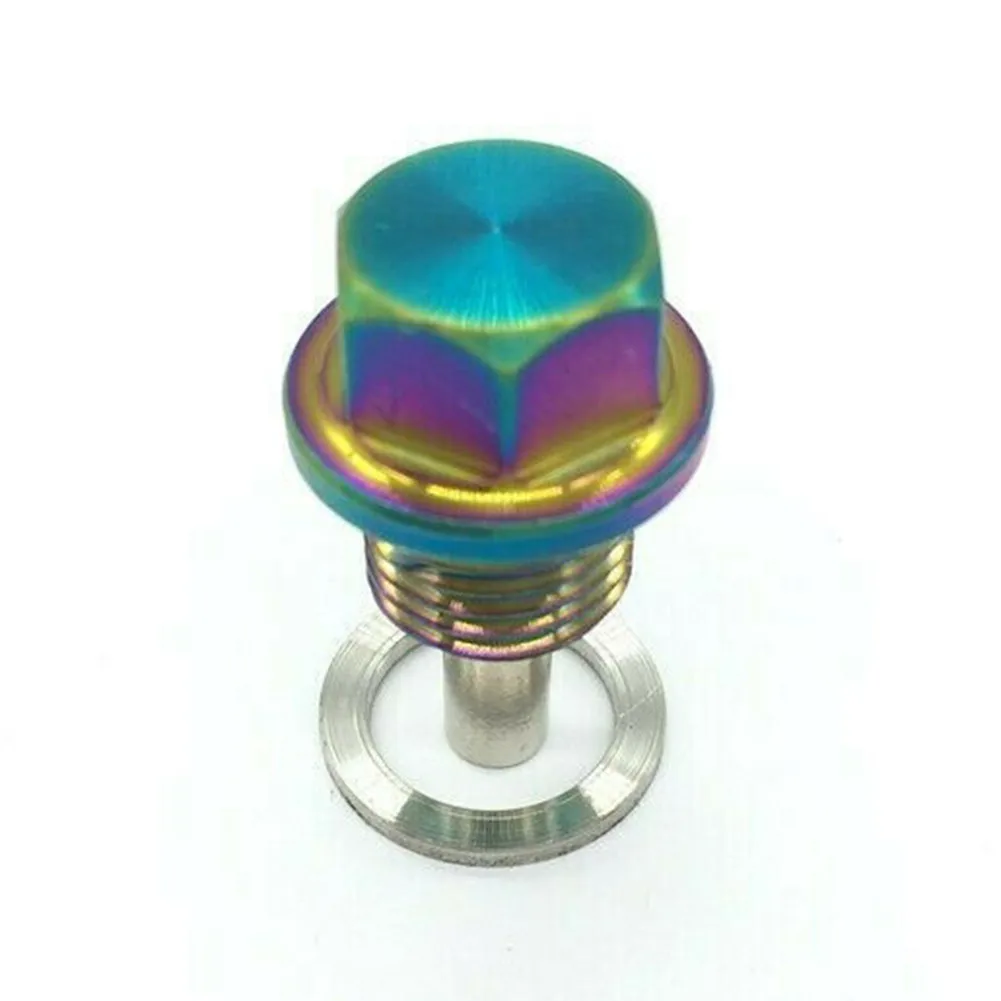 1 Pcs Oil Drain Screw 100% Brand New Useful Magnetic Plug M14*1.5 Replacement Titanium Alloy Accessories Durable
1 Pcs Oil Drain Screw 100% Brand New Useful Magnetic Plug M14*1.5 Replacement Titanium Alloy Accessories Durable