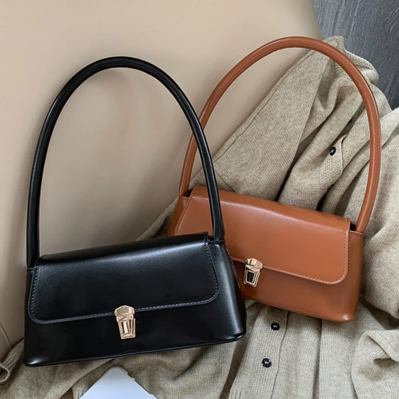 Shoulder Bag 2022 New Retro Casual Lady Underarm Handbag Shoulder Bag Female PU Leather Solid Color Simple Fashion Female Bag
Shoulder Bag 2022 New Retro Casual Lady Underarm Handbag Shoulder Bag Female PU Leather Solid Color Simple Fashion Female Bag