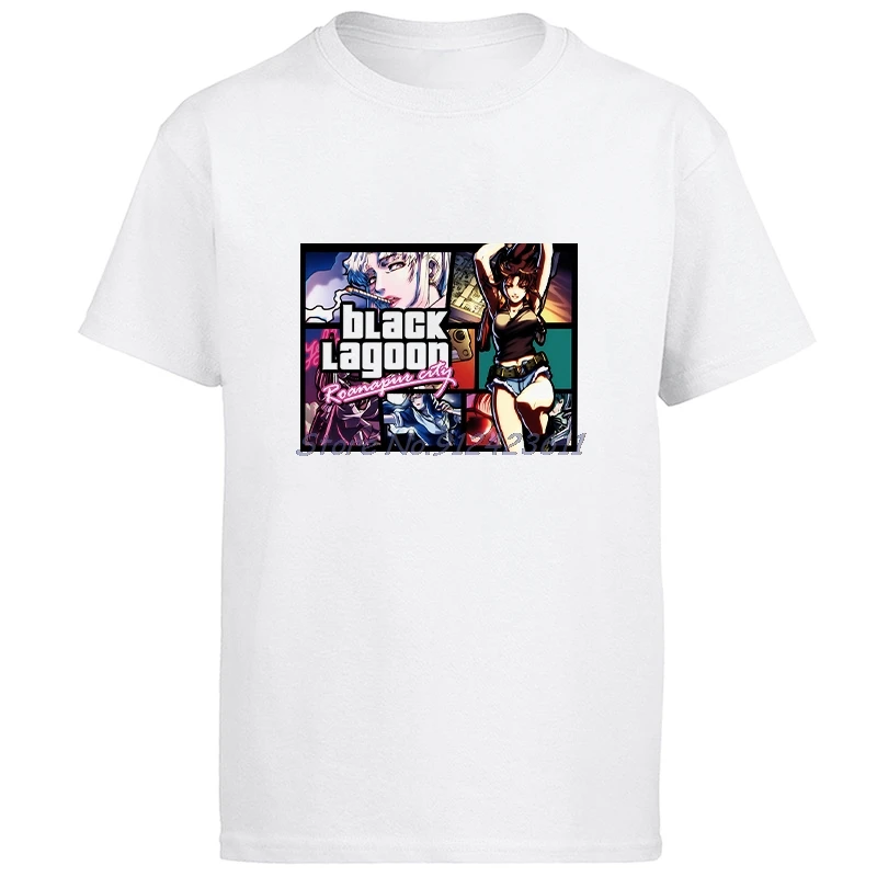 Black Lagoon Anime Manga Cartoon graphic t shirts O-neck T-shirt Tees Tops oversize t-shirts Summer t shirt for men
Black Lagoon Anime Manga Cartoon graphic t shirts O-neck T-shirt Tees Tops oversize t-shirts Summer t shirt for men