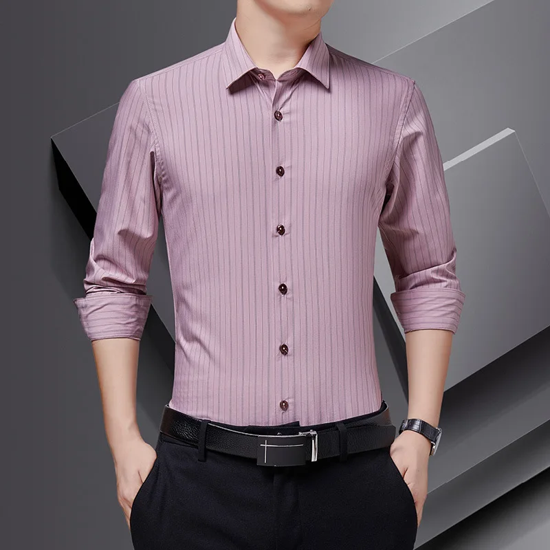 2023 Vintage Shirt Men Spring Autumn Long Sleeve Men's Social Shirt Model Striped Design Shirt for Men Plus Size 5XL
2023 Vintage Shirt Men Spring Autumn Long Sleeve Men's Social Shirt Model Striped Design Shirt for Men Plus Size 5XL