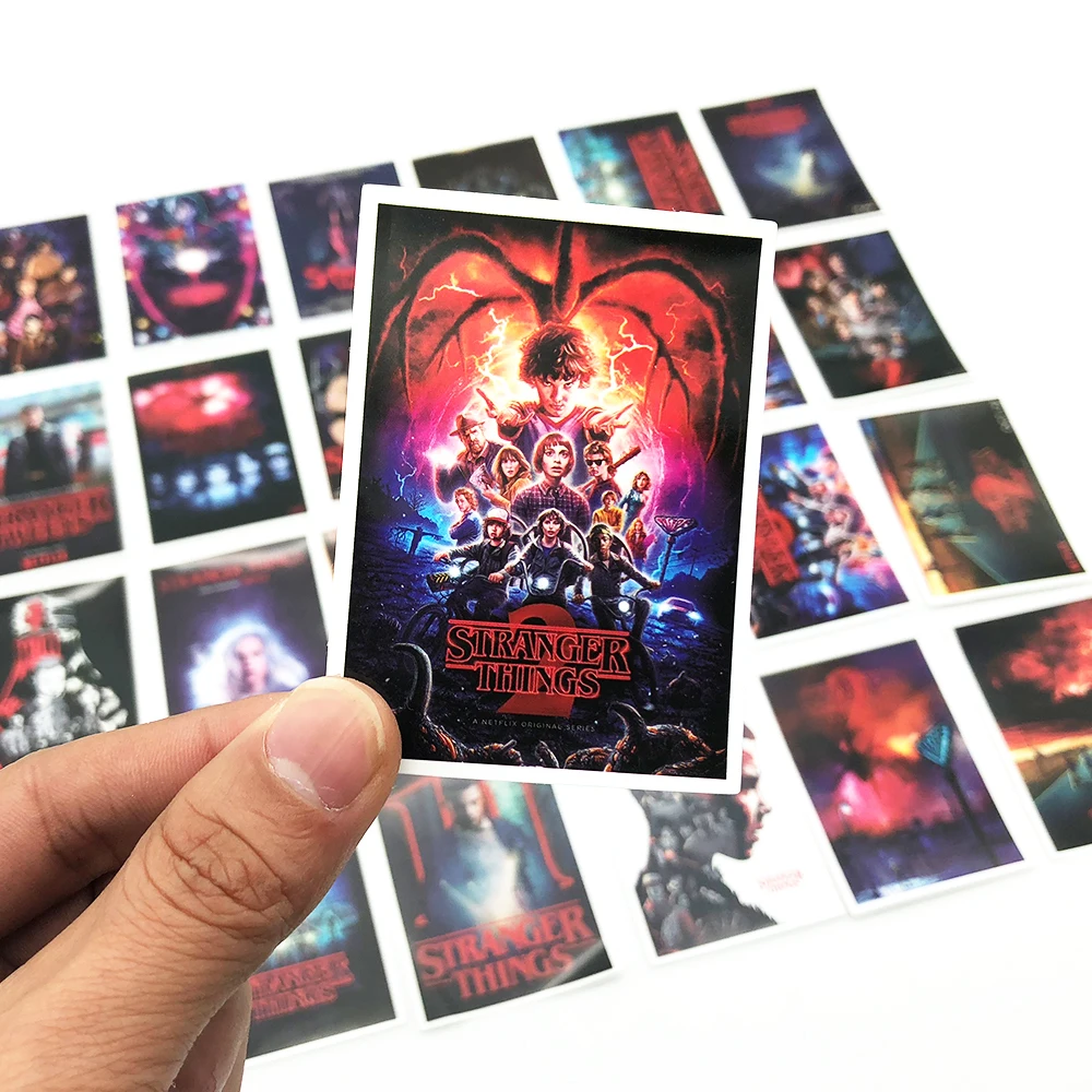 25pcs tv series Stranger Things poster Sticker cool Graffiti Stickers for Laptop Luggage Skateboard Waterproof DIY toy Sticker
25pcs tv series Stranger Things poster Sticker cool Graffiti Stickers for Laptop Luggage Skateboard Waterproof DIY toy Sticker