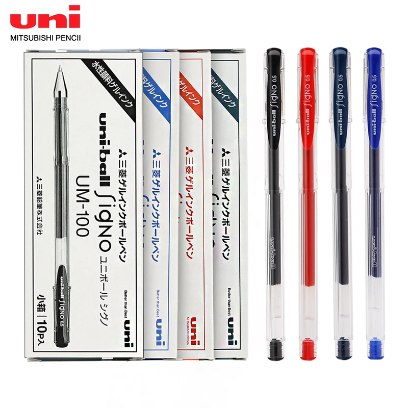 UNI Gel Pen UM-100 Push Action Student Water Pen Uni-ball Figno Office Signature Pen Bullet Tip 0.5mm Stationery School Supplies
UNI Gel Pen UM-100 Push Action Student Water Pen Uni-ball Figno Office Signature Pen Bullet Tip 0.5mm Stationery School Supplies