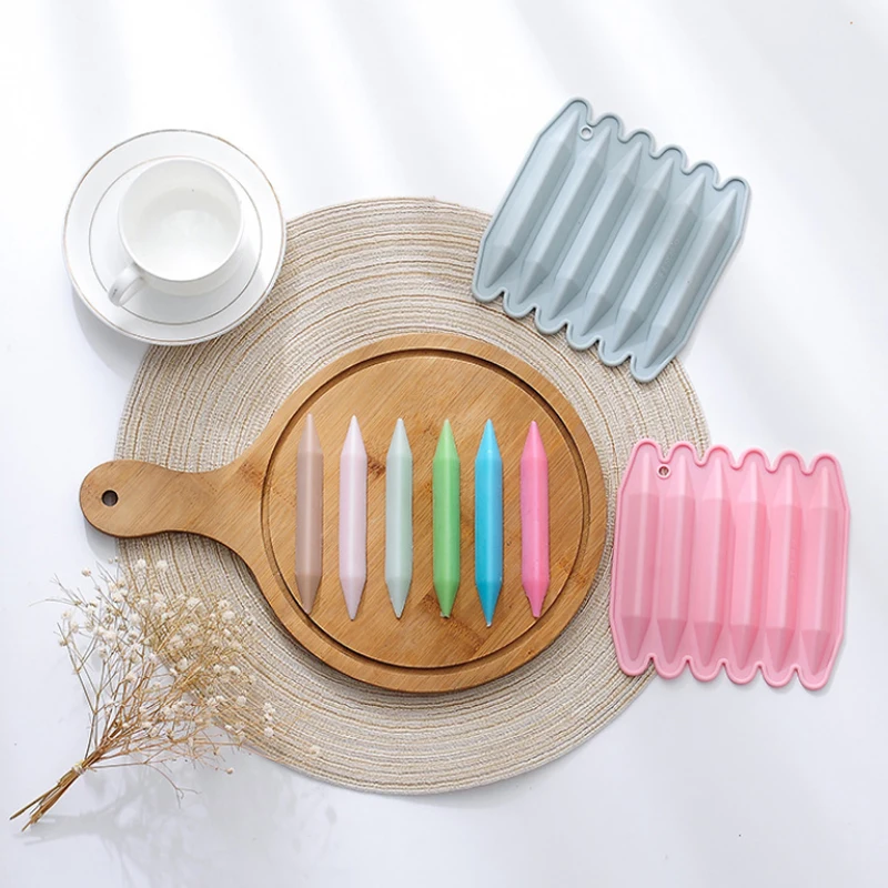 Simple Homemade Crayon Mold DIY Chocolate Supplement Molar Stick Silicone Mold Cake Decoration Accessories
Simple Homemade Crayon Mold DIY Chocolate Supplement Molar Stick Silicone Mold Cake Decoration Accessories