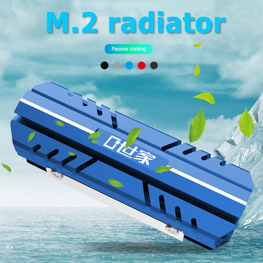 SSD Heatsink Cooler M2-HS01 Aluminum Alloy M.2 2280 Solid State Drive Radiator for Office Caring Computer Supplies
SSD Heatsink Cooler M2-HS01 Aluminum Alloy M.2 2280 Solid State Drive Radiator for Office Caring Computer Supplies