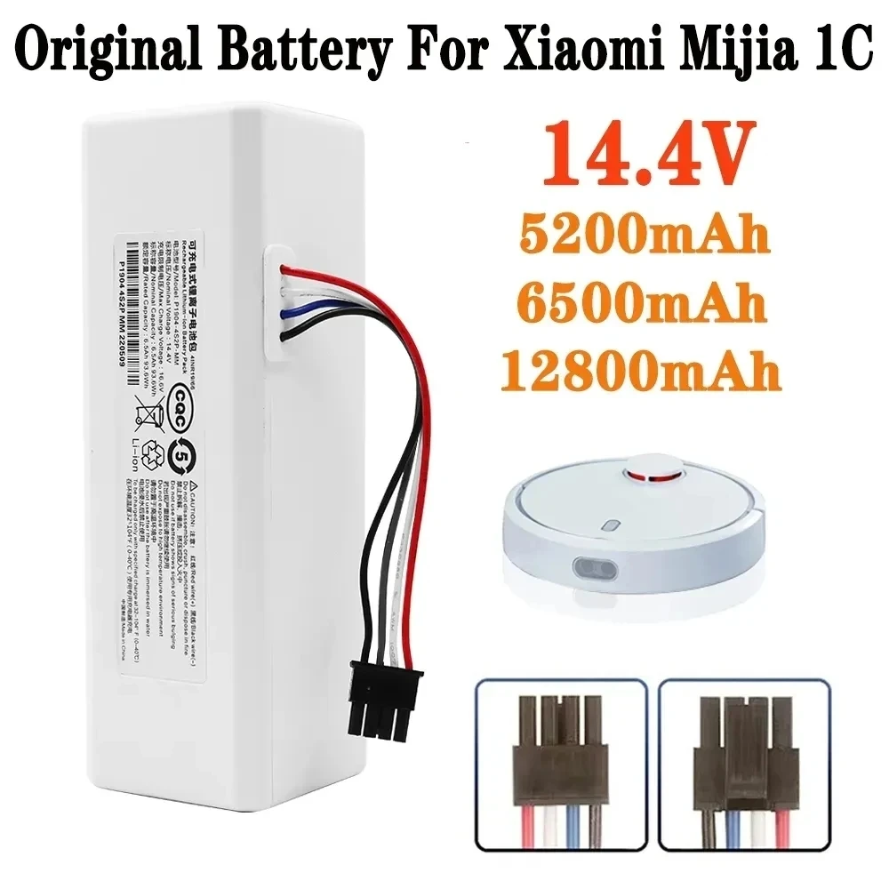 14.4V 12800mAh Robot Vacuum Cleaner 1C Battery for Xiaomi Mijia 1C STYTJ01ZHM Robot Vacuum Mop Cleaner
14.4V 12800mAh Robot Vacuum Cleaner 1C Battery for Xiaomi Mijia 1C STYTJ01ZHM Robot Vacuum Mop Cleaner