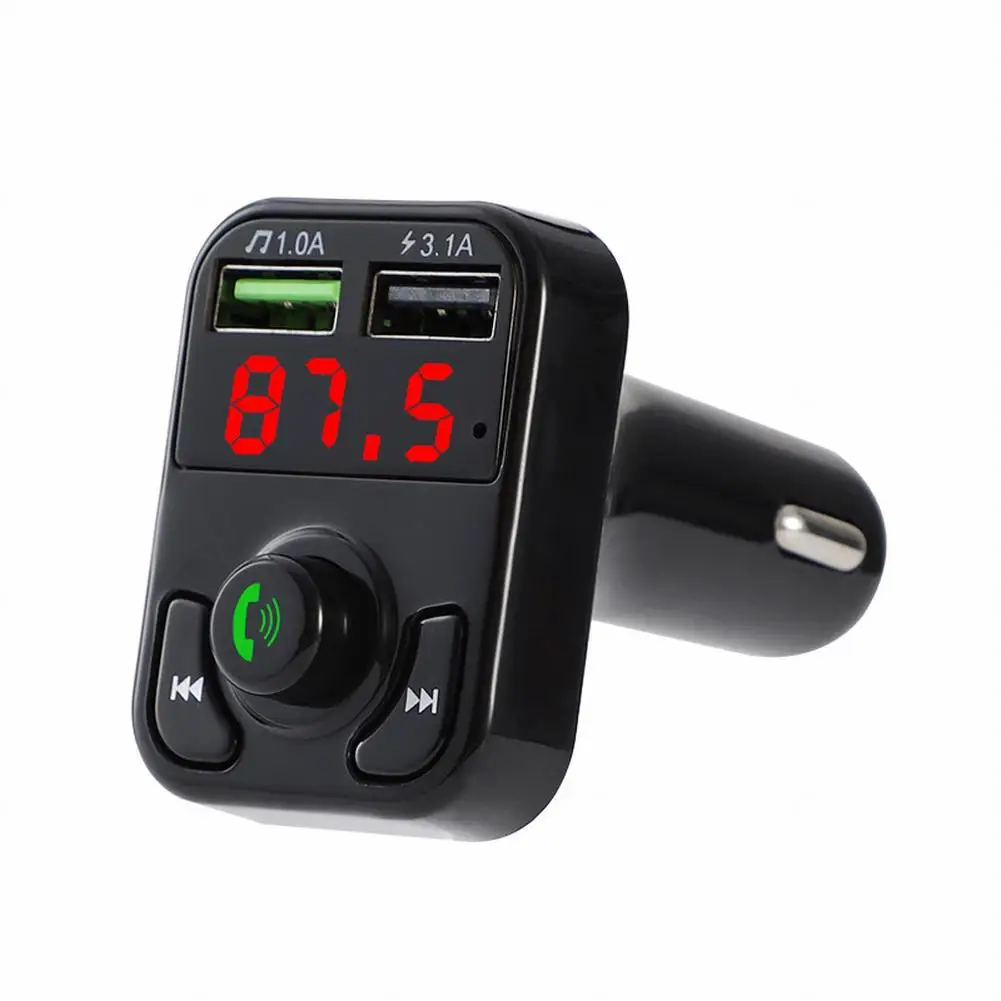 Беспроводной Bluetooth FM-передатчик 5,0, Автомобильный MP3-плеер, радио, устройство громкой связи, аудиоприемник, электрические аксессуары
Беспроводной Bluetooth FM-передатчик 5,0, Автомобильный MP3-плеер, радио, устройство громкой связи, аудиоприемник, электрические аксессуары