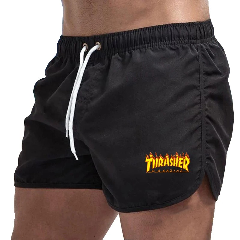 New Men's Summer Swimwear Thrasher Beach Board-shorts Swimsuits Running Sports Casual Breathable Homme Short Pants
New Men's Summer Swimwear Thrasher Beach Board-shorts Swimsuits Running Sports Casual Breathable Homme Short Pants