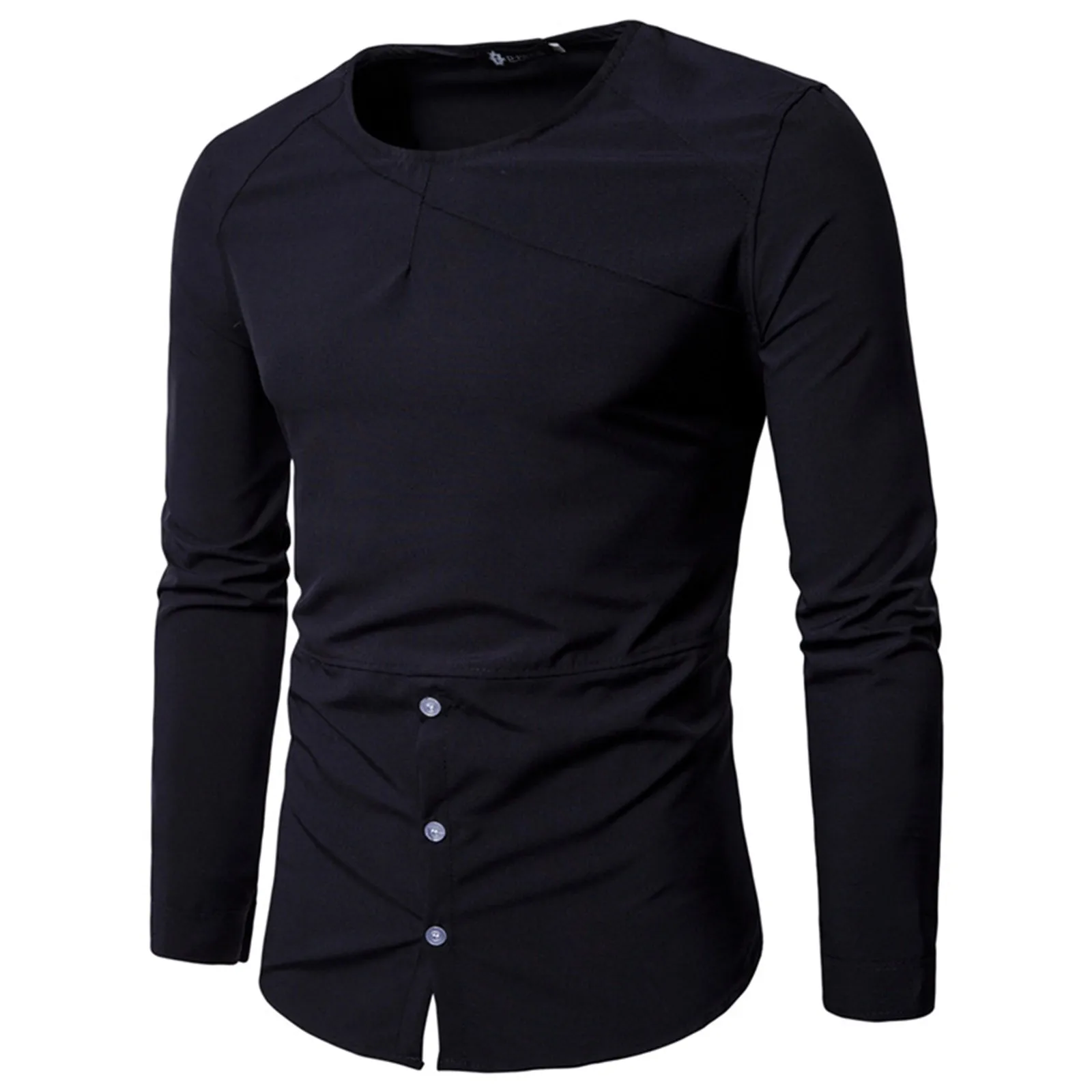 Heavy T Shirts 2023 Summer New Men's Casual Slim Personality Tailoring Fashion Long Sleeved Round Neck Mens Fitted Long Sleeve T
Heavy T Shirts 2023 Summer New Men's Casual Slim Personality Tailoring Fashion Long Sleeved Round Neck Mens Fitted Long Sleeve T