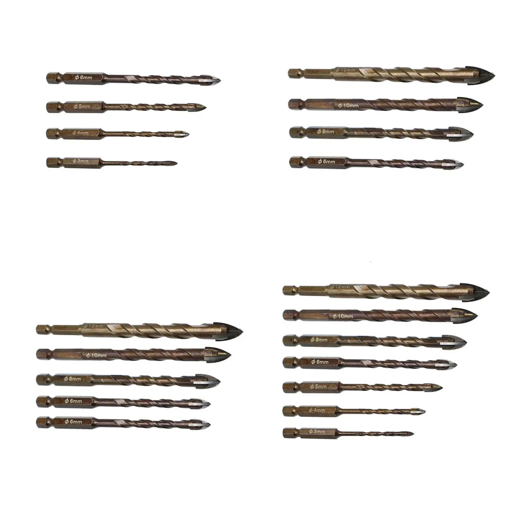 Drill Bits Hexagon Tile Stone Hole Openers Alloy Woodworking Glass Drill Set
Drill Bits Hexagon Tile Stone Hole Openers Alloy Woodworking Glass Drill Set