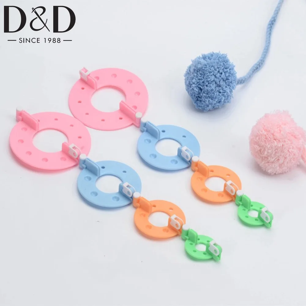 1Set Wool Plush Ball Maker Fluff Ball Weaver Yarn Pompom Maker For DIY Wool Knitting Tool Craft Supplies 4Pcs Different Sizes
1Set Wool Plush Ball Maker Fluff Ball Weaver Yarn Pompom Maker For DIY Wool Knitting Tool Craft Supplies 4Pcs Different Sizes