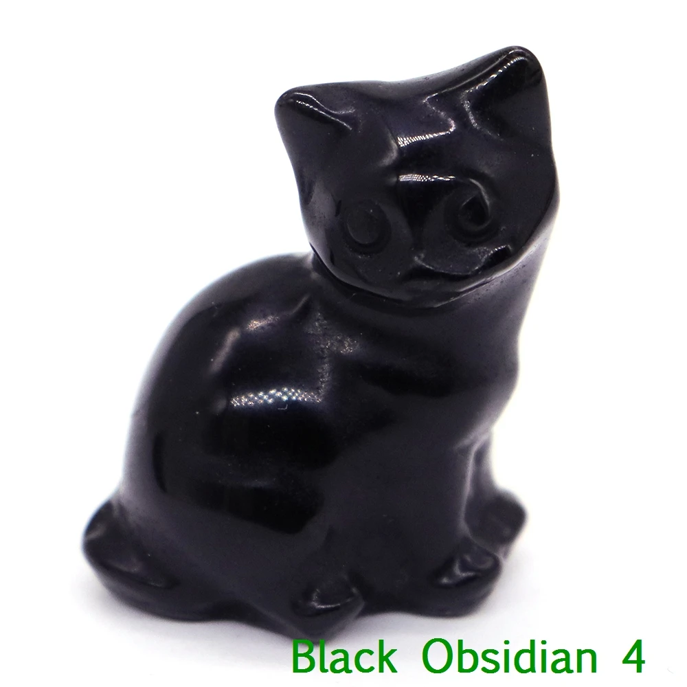 Мини-статуя кошки из кристалла
Мини-статуя кошки из кристалла