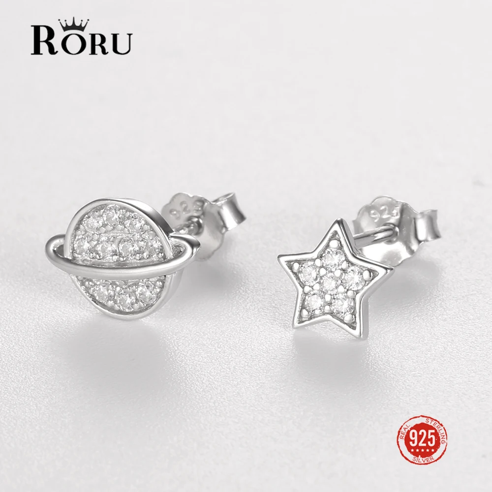 RORU 100% 925 Sterling Silver Zircon CZ Small Stud Earrings for Women Girls Gold Color Piercing Earings Jewelry Pendientes
RORU 100% 925 Sterling Silver Zircon CZ Small Stud Earrings for Women Girls Gold Color Piercing Earings Jewelry Pendientes