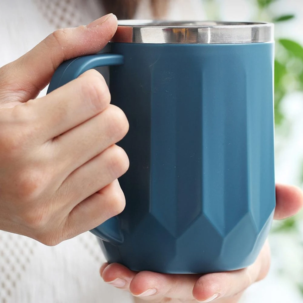 400ml 304 Stainless Steel Water Cup With Lid Stainless Steel Thermal Mug Office Coffee Tea Mug Double Layer Seal
400ml 304 Stainless Steel Water Cup With Lid Stainless Steel Thermal Mug Office Coffee Tea Mug Double Layer Seal