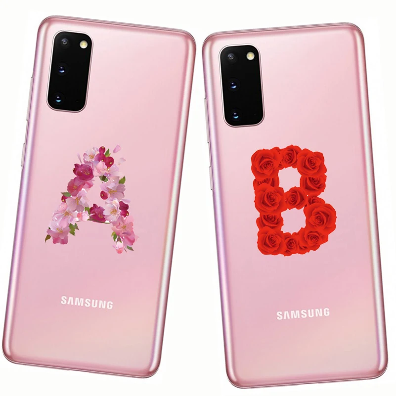 Fashion Cover Customized Initial Letter Soft Clear TPU Phone Case For Samsung Galaxy S21 Note 20 10 S10 S20 FE Plus Ultra Lite
Fashion Cover Customized Initial Letter Soft Clear TPU Phone Case For Samsung Galaxy S21 Note 20 10 S10 S20 FE Plus Ultra Lite