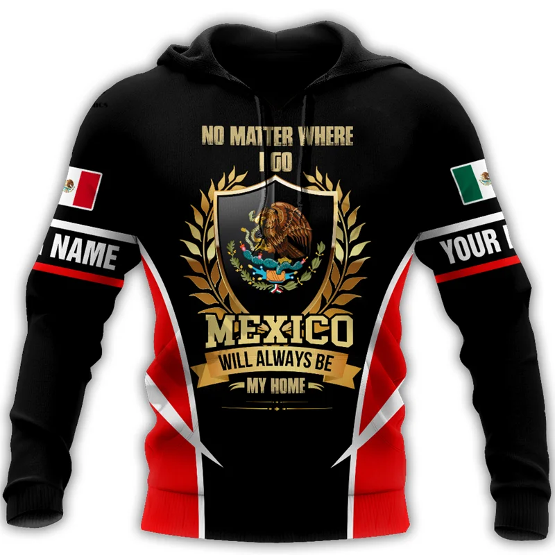 Fashion 3D Printing Custom Name Mexico Flag Unique Eagle Unisex Casual Streetwear Hoodie/Zip Pullover/Sweatshirt 
Fashion 3D Printing Custom Name Mexico Flag Unique Eagle Unisex Casual Streetwear Hoodie/Zip Pullover/Sweatshirt