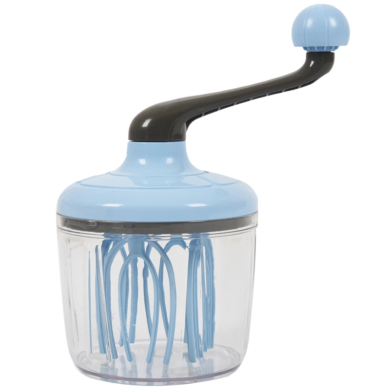Manual Egg Cream Whisk Hand Type Foam Maker Milk Frother Handheld Multi-Functional Eggs Beater Practical Kitchen Tool 1100Ml
Manual Egg Cream Whisk Hand Type Foam Maker Milk Frother Handheld Multi-Functional Eggs Beater Practical Kitchen Tool 1100Ml