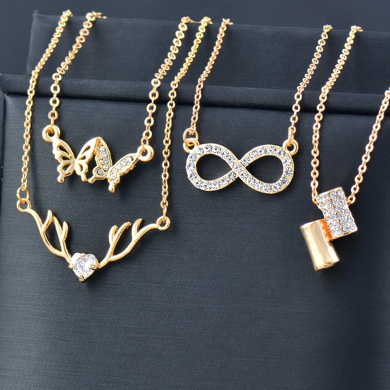 SINLEERY Trend Stainless Steel Necklace For Women Gold Color Wedding jewelry accessories Crystal Female necklace XL921 SSK
SINLEERY Trend Stainless Steel Necklace For Women Gold Color Wedding jewelry accessories Crystal Female necklace XL921 SSK